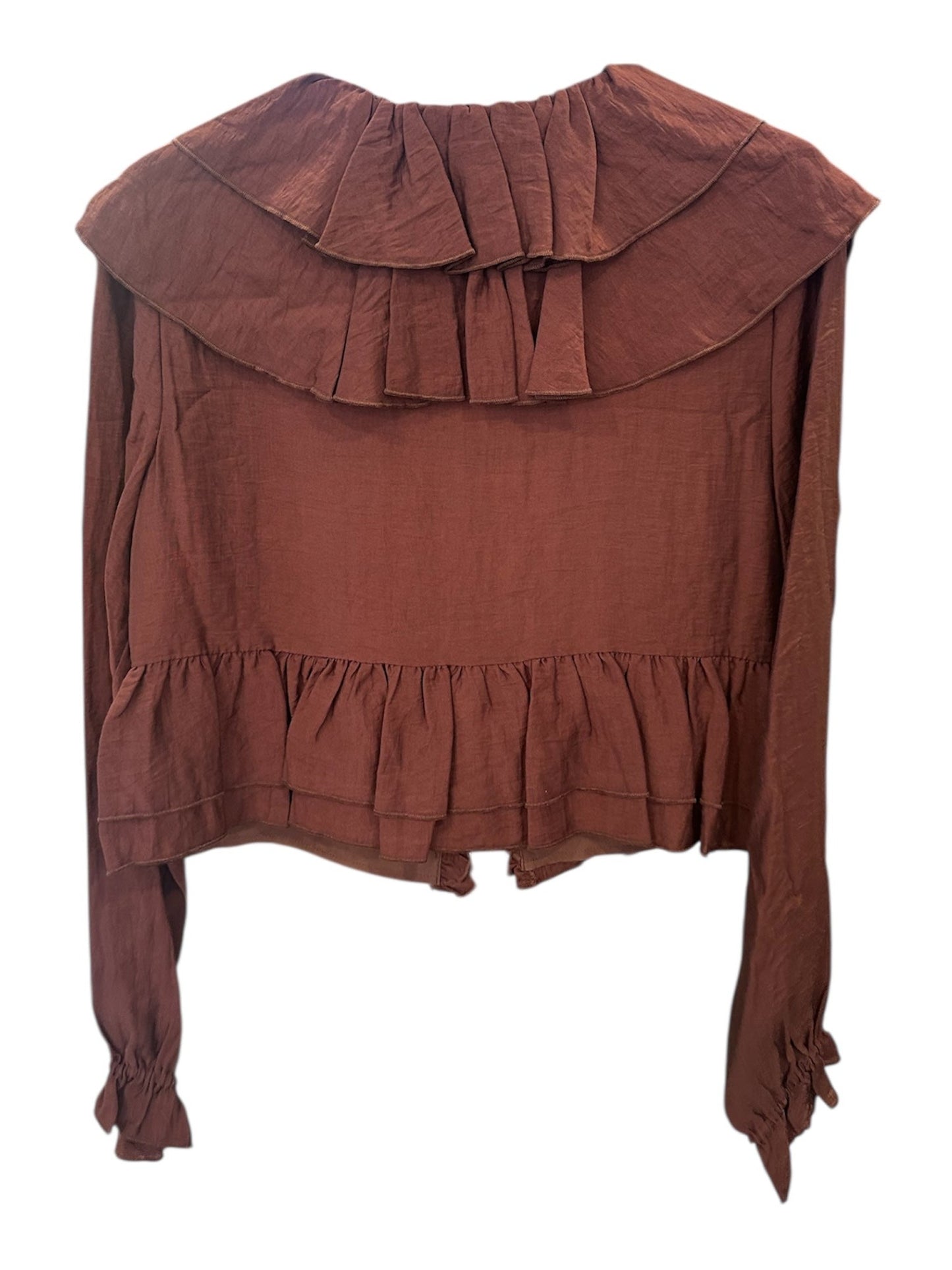 Le Lis Ruffled Long Sleeve