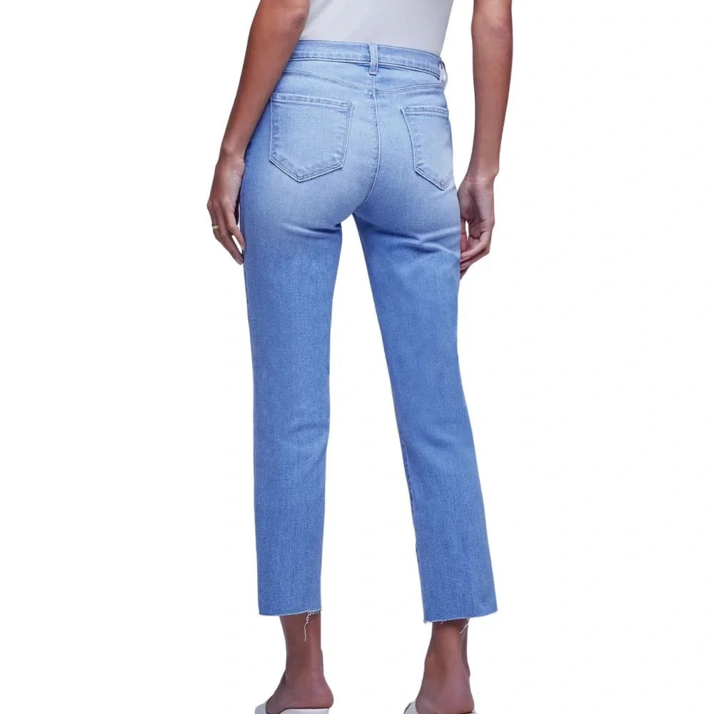L'Agence Sada Crop Jeans