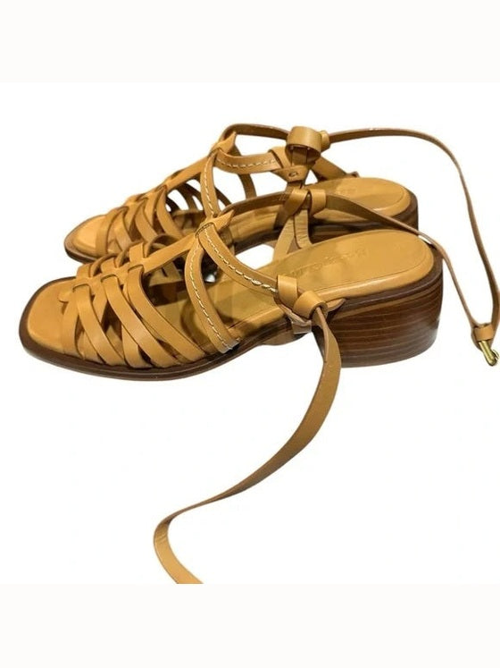 See By Chloe Leather Strappy Sandals