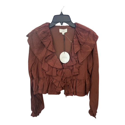Le Lis Ruffled Long Sleeve