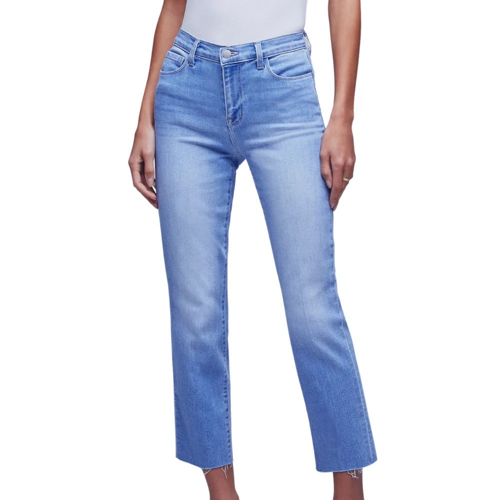 L'Agence Sada Crop Jeans