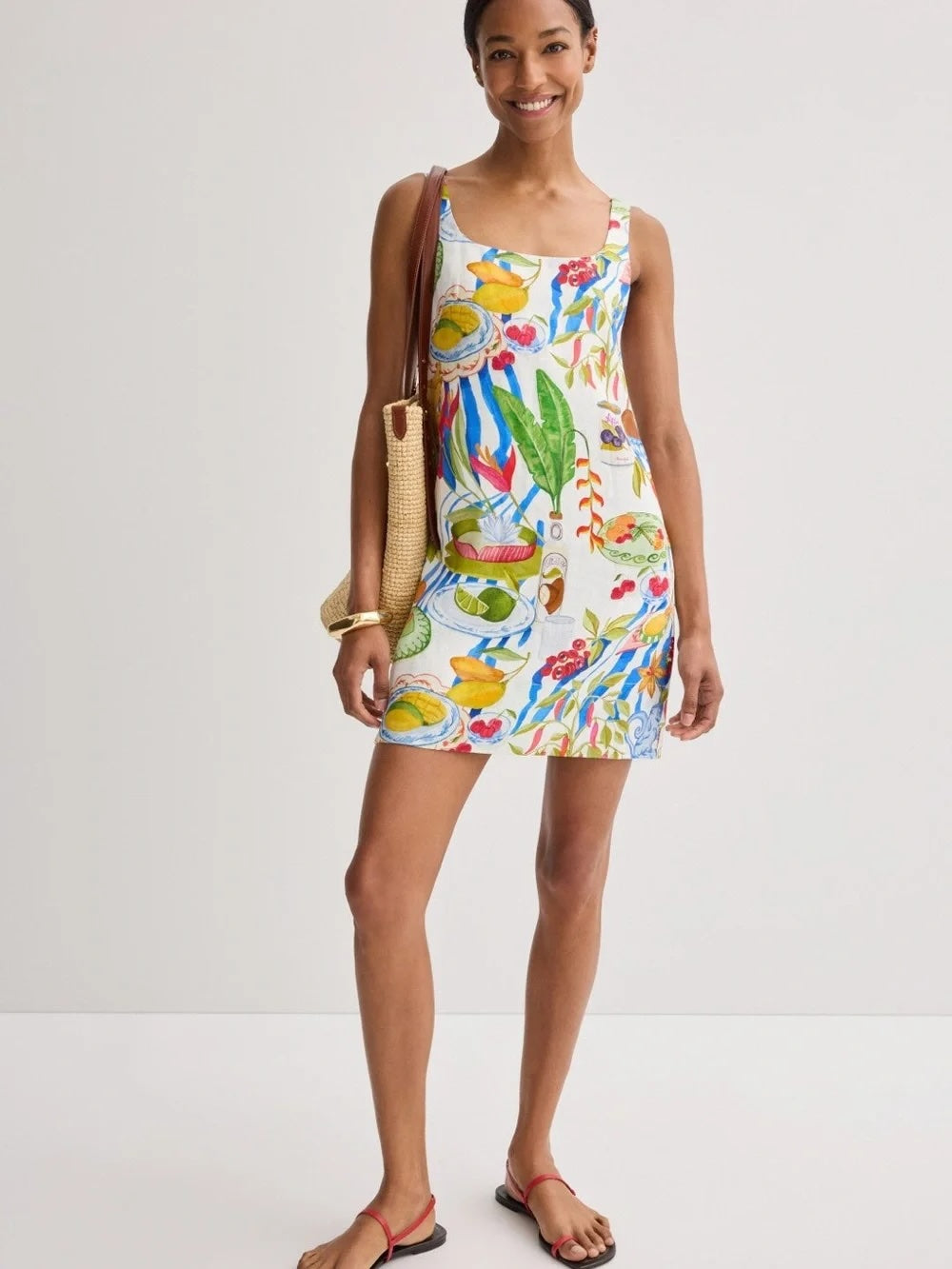 FARM Rio Fresh Table Mini Dress
