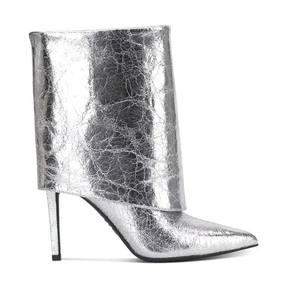 INC International Concepts Metallic Ankle Booties