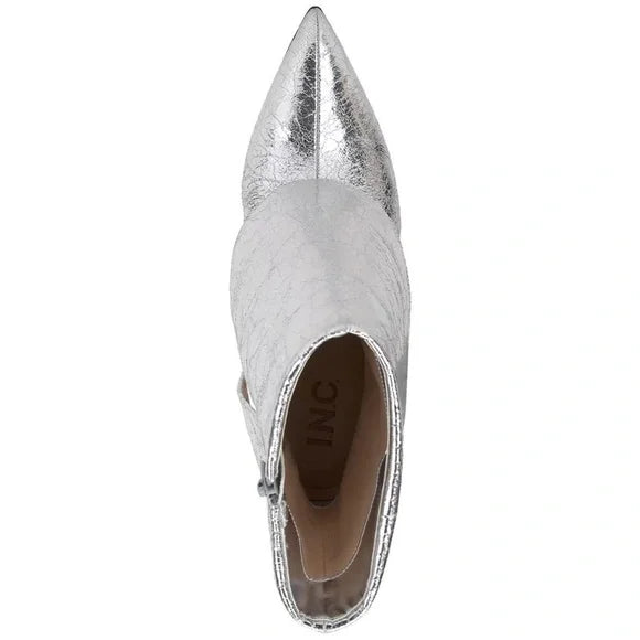 INC International Concepts Metallic Ankle Booties